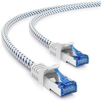 DeleyCON 1m CAT8.1 Netzwerkkabel S/FTP PIMF 2000MHz 40Gbit RJ45