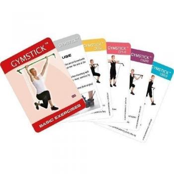Kit de Tarjetas Fitness Gymstick 40001 – Colección Colorida