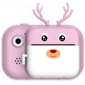 Kids HD 1080P Instant Print Camera with USB Rechargeable and Selfie Feature
