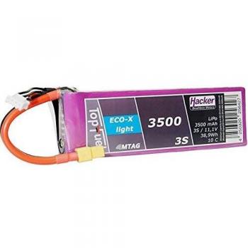 LiPo 3S 3500 mAh Hacker 10C Softcase XT60