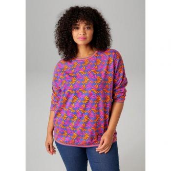 Aniston PLUS Sweatshirt mit kreativen Farben