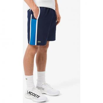 Sport Short Lacoste Blanc & Bleu XL