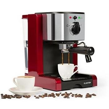 Klarstein Passionata Rossa 20 Espresso and Cappuccino Machine