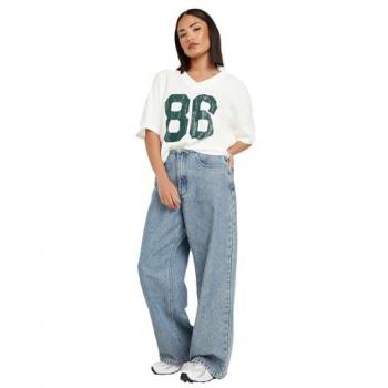 Petite robe denim mini Pixie Girl 44 bleu
