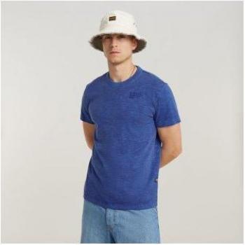 G-Star Maglietta Musa Stencil Pigment Dye Blu Radar L