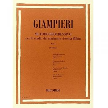 Giampieri Metodo Progressivo Per Clarinetto Vol.1