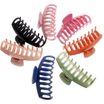 Frosted Acrylic Hair Clip for Women