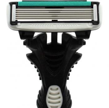 Dorco Pace Men's Shaving Razor with 6 Blades, 16-Piece Set