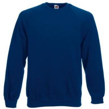 Belcoro® Raglan T-shirt voor heren – Donker Marine (Fruit of the Loom)