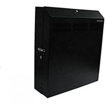 Startech 19” Serverrack 4 HE, abschließbare Kastenbox, 2 Lüfter, 68 kg Tragfähigkeit