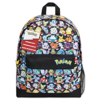 Zippered Pikachu Daybag with Adjustable Straps