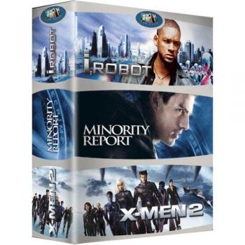 Pack Science-Fiction : I, Robot, Rapport Minoritaire, X-Men 2