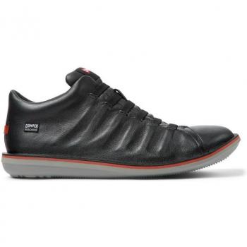 Camper Zapatillas de Piel Negras para Hombre Beetle