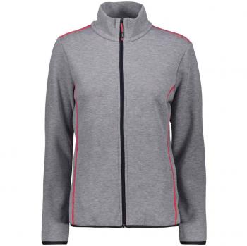 CMP Frauenshirt mit Fleece – Grau M8456 – Größe 42 – Women’s Jacket