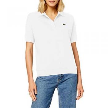 Polo Lacoste PF0504 Femme, Blanc, L