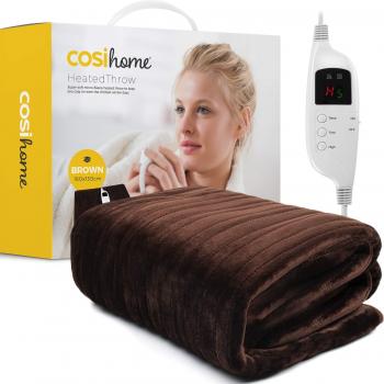 Cosi Home® Luxury Electric Heated Throw with 9 Heat Settings