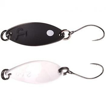 SPRO Forellenköder Incy Spoon 1,5g Schwarz/Weiß
