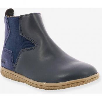 Baskets Fille KICKERS® Marine Métallisé