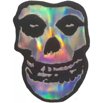 Patch Skull Sonique Argent Misfits (Taille Unique Noire)