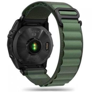 Bracelet en Nylon Vert pour Garmin Fenix 5/6/6 Pro/7