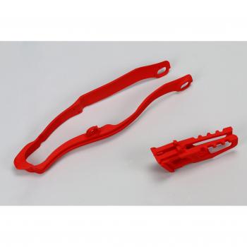Deslizador y Guía de Cadena HO04665‑070 para Moto Honda CRF, Red One Size