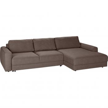 TRENDMANUFAKTUR Ecksofa »Bourbon II, komfortable L-Form mit Schlafoption«