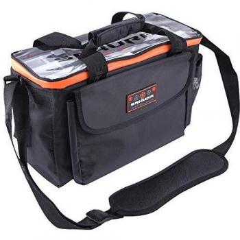Sakura 3‑Stack Tackle Box Black/Orange One‑Size