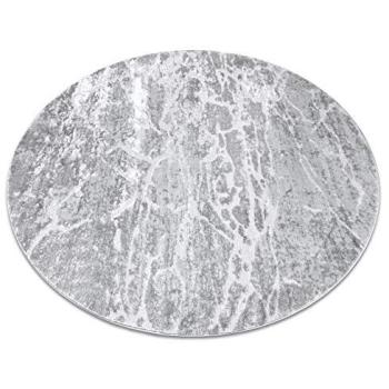 Grey Concrete Circle Floor Covering – 120 cm