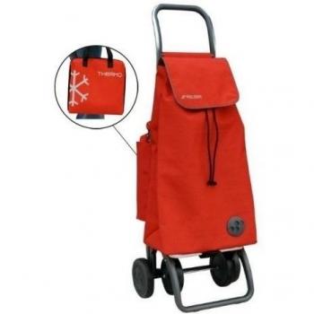 Carro de Compras Rolser Dos+2 Antracita Termo Rojo