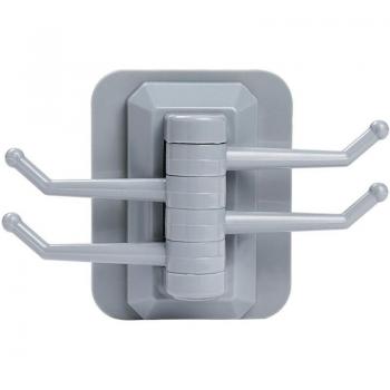 Screwless Multi-Hook Organizer