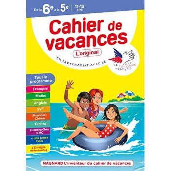 Florence Randanne Cahier De Vacances 2021, De La 6e Vers La 5e: Magnard, L'Inventeur Des Cahiers De Vacances (2021)