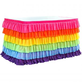 Festive Table Skirt for Celebrations