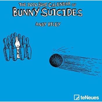 Cartoon‑Kalender 17,5x17,5 – Jack Vettriano 2020 Bunny Suicides