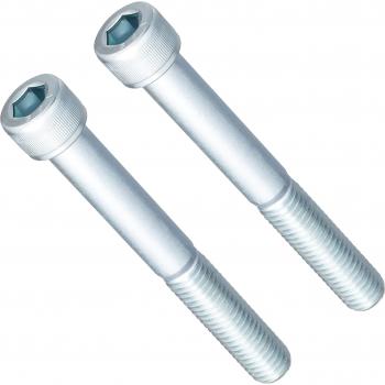 Kijima 4‑Inch Riser Bolt Kit – 2 Unichrome Black, 1/2‑13, HD‑04277