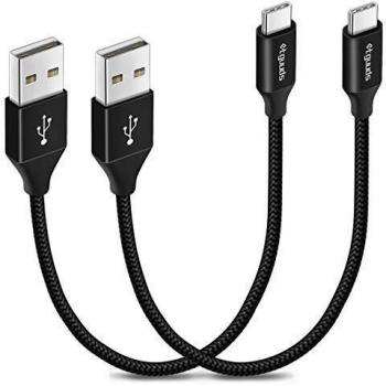 Cable USB C 2Pack 30cm Carga Rápida