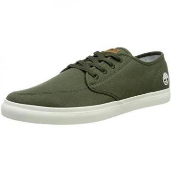 Timberland Union Wharf Derby, Sneakers Basses Homme, Vert (Tissu Vert Foncé)