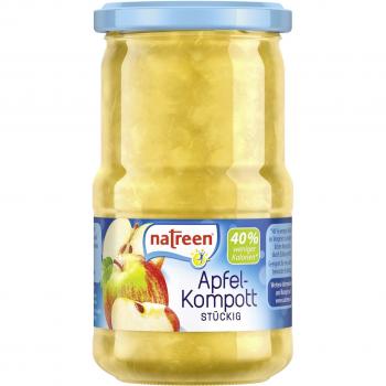 Apfel-Dessert mit Stücken