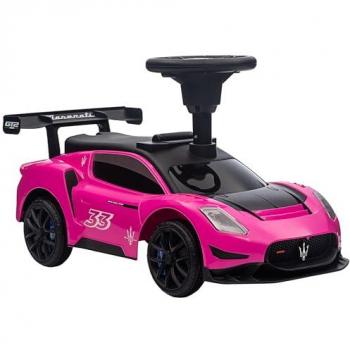 AIYAPLAY Kinder Rutscherauto, Bobby Car mit Hupe, Rosa