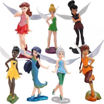 Set de Jouets Fée Tinkerbell 7 pièces