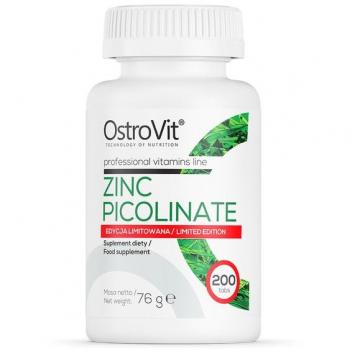 Ostrovit Zinc Picolinato – 200 comprimidos, Edição Rara