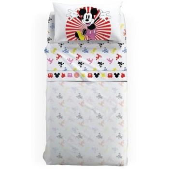 Housse de Lit Simple Mickey Fantaisie Caleffi