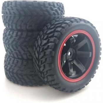 Llantas de Rally 1:10 para Modelos Tamiya