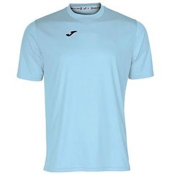 Camiseta M/C Hombre Joma Combi 100052 Celeste 350