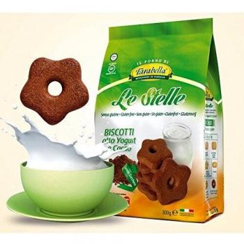 Galletas Estrellas de Yogur y Cacao Sin Azúcar 300g