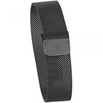 Newgen medicals Magnet Uhrenarmband: Milanaise-Armband für Uhren mit 20-mm-Steg, Magnet-Verschluss, roségold