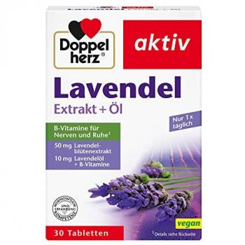 Lavendel‑Vitalitätstabellen Doppelherz – 30 Stück