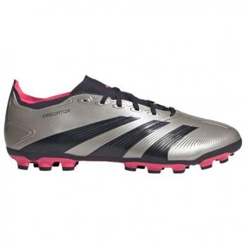 Adidas Predator League 2G/3G AG Football Boots Platin Met Aurora Black Turbo UK 8.5 Unisex