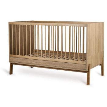 Quax Lit bébé évolutif Ashi Honey Ash (140 x 70 cm)