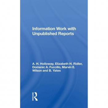 Vitalsource Technologies, Inc. Information Work With Unpublished Reports