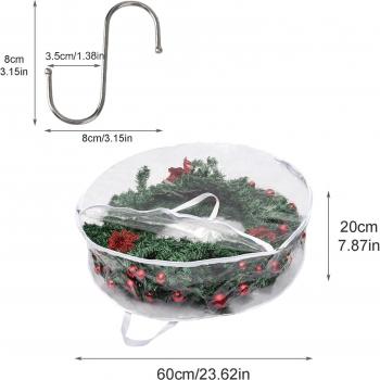 Portable Wreath Storage Bag